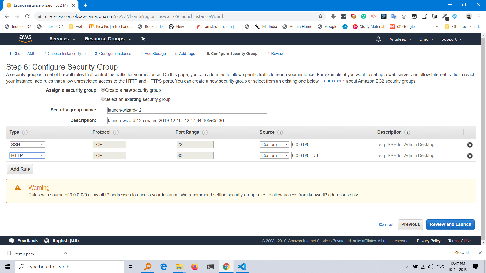 EC2 firewall